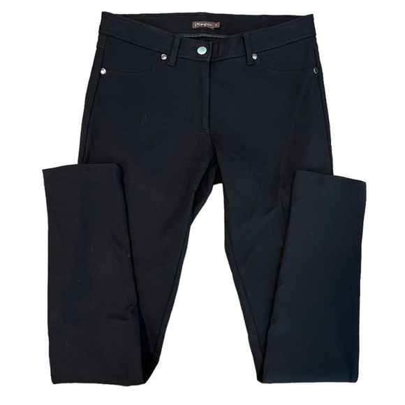 J. McLaughlin Becca Black Knit Pants Leggings Size 0 - Picture 4 of 12